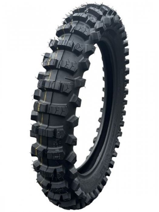 Задна Гума 100/90/18 Enduro-А Smartmoto Soft 1 Жълта Линия 59c